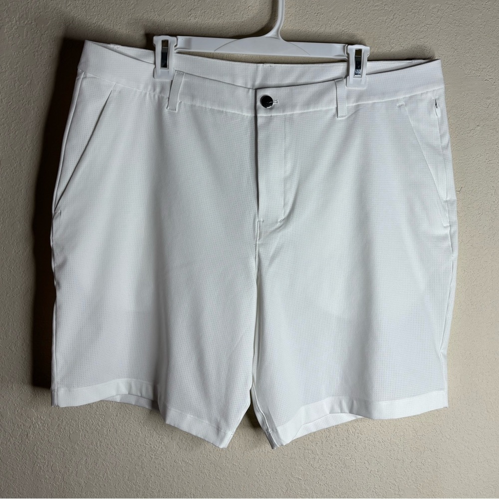 Lululemon ABC Classic-Fit Short 9" WovenAir NAVY size 38 M7BGVS